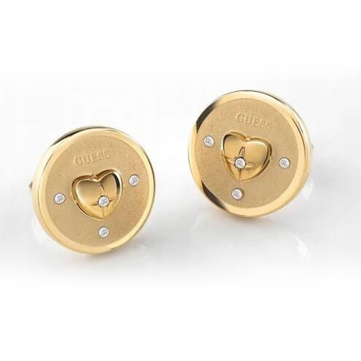 BOUCLES D'OREILLES GUESS FEMME SIMPLE ACIER